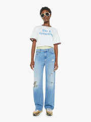 Men Tees | Mother Denim The Lowdown Ringer Tee - Do It Tomorrow