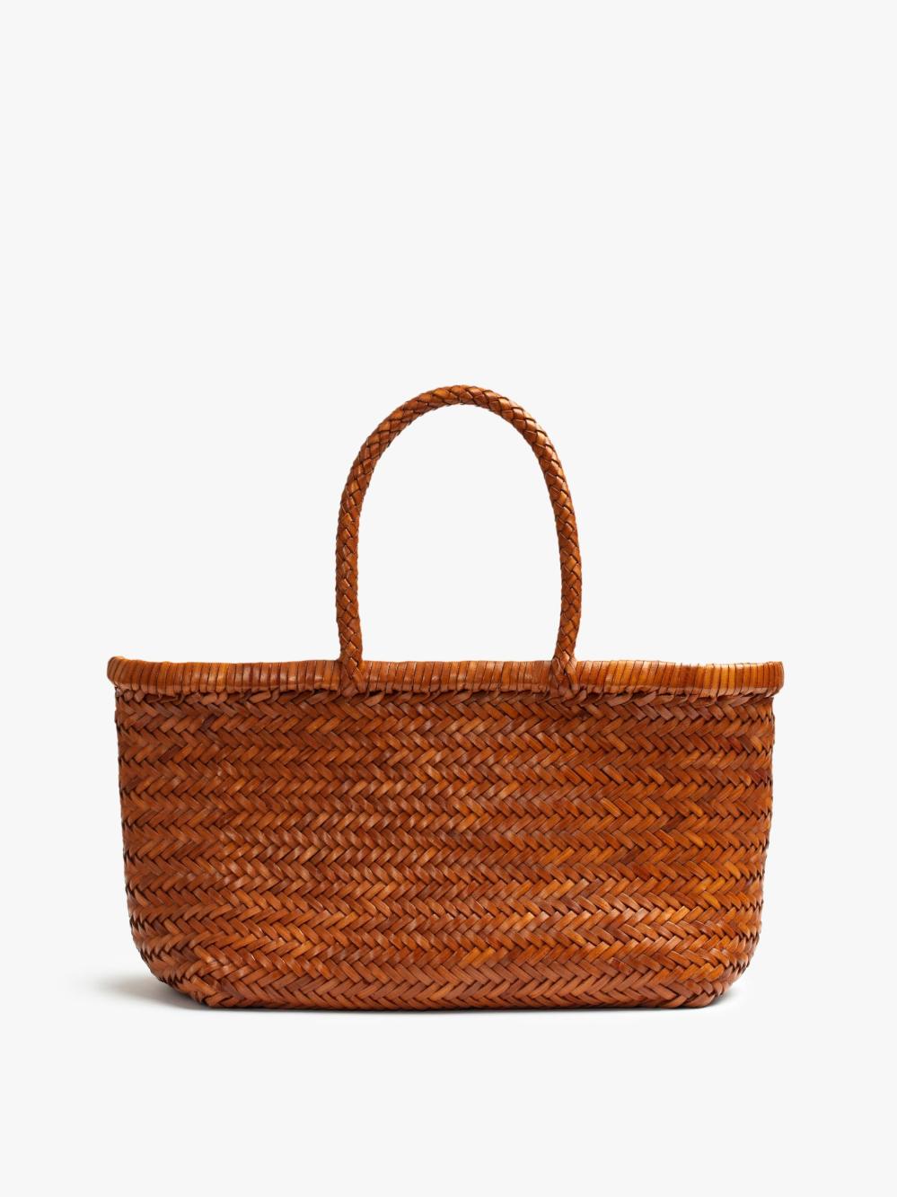 Women Bags | Mother Denim Basket Case Goa Medium Leather Tote - Brown