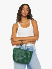 Women Bags | Mother Denim Basket Case Mini Leather Bag - Forest