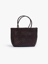 Women Bags | Mother Denim Basket Case Mini Leather Bag - Marrone Scuro