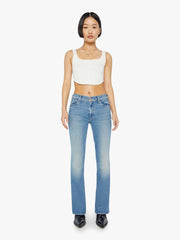 Women Bootcut | Mother Denim PETITES The Lil' Outsider Sneak - Flag Me Down