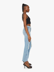 Women Bootcut | Mother Denim The Insider Flood Fray - Peak-A-Boo