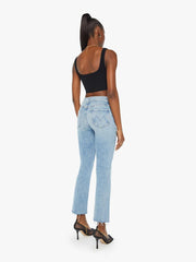 Women Bootcut | Mother Denim The Insider Flood Fray - Peak-A-Boo