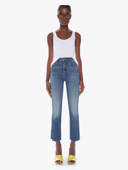 Women Flare | Mother Denim The Hustler Ankle Fray - Healing Jar