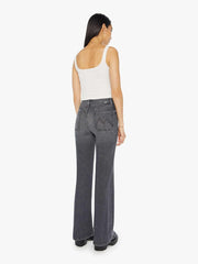 Women Flare | Mother Denim The Patch Pocket Twister Sneak - Up In Smoke
