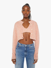 Women Jackets | Mother Denim The Crop Cardigan - Peach Fuzz