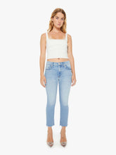 Women Petites | Mother Denim PETITES The Lil' Insider Crop Step Fray - Limited Edition