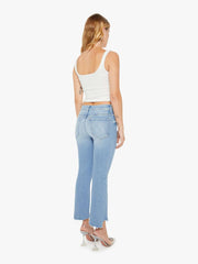 Women Petites | Mother Denim PETITES The Lil' Insider Crop Step Fray - Limited Edition