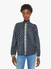 Women Shirts | Mother Denim Alix Of Bohemia Annabel Shirt - Raven Dot