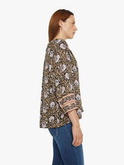 Women Shirts | Mother Denim Natalie Martin Remy Top - Vintage Flowers Sepia