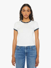 Women Shirts | Mother Denim The Itty Bitty Ringer - Skip A Beat