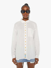 Women Shirts | Mother Denim The Pushing Buttons - Familiar Territory - Bright White