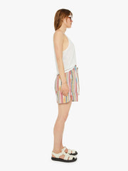 Women Shorts | Mother Denim Dr. Collectors P62 Weekend Short - St Tropez Ikat