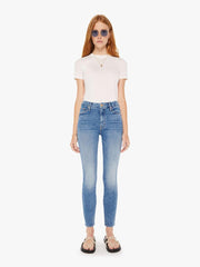 Women Skinny | Mother Denim High Waisted Looker Ankle - On The Road