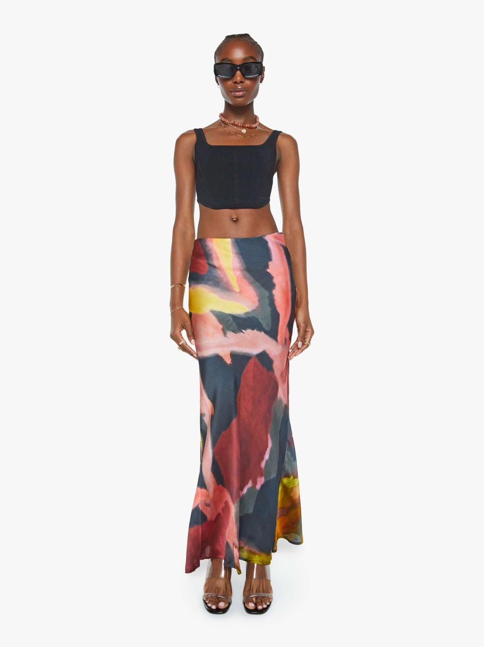 Women Skirts & Dresses | Mother Denim Maria Cher Alice Long Skirt - Madero