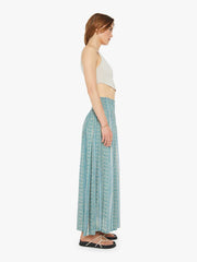 Women Skirts & Dresses | Mother Denim Natalie Martin Bella Skirt - Paisley Stripe Pool