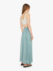 Women Skirts & Dresses | Mother Denim Natalie Martin Bella Skirt - Paisley Stripe Pool