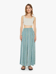 Women Skirts & Dresses | Mother Denim Natalie Martin Bella Skirt - Paisley Stripe Pool
