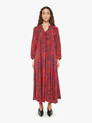 Women Skirts & Dresses | Mother Denim Natalie Martin Fiore Maxi - Peacock Currant