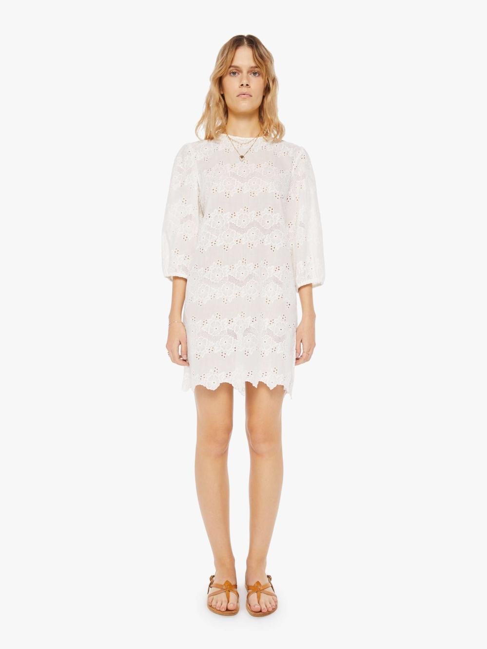 Women Skirts & Dresses | Mother Denim Natalie Martin Lisa Dress - Geranium Milk