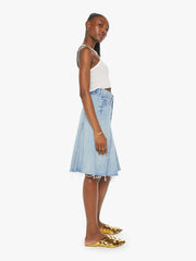 Women Skirts | Mother Denim The Half Swing Fray - Silent Treatment