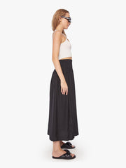 Women Skirts & Dresses | Mother Denim Women's Natalie Martin Bella Skirt - Black Silk