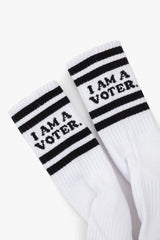 Women Socks | Mother Denim Baby Steps I Am A Voter