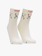 Women Socks | Mother Denim The Half Step - MF Skulls And Flowers