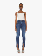 Women Straight | Mother Denim The Rascal Sliced Up Sneak - Mind Games