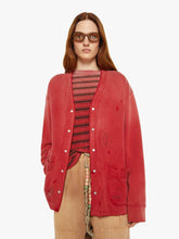 Women Sweaters | Mother Denim Dr. Collectors Surf Riders Cardigan - Antique Red