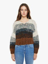 Women Sweaters | Mother Denim Maiami Alpaca Ombre V-Neck Pullover - Brown Ombre