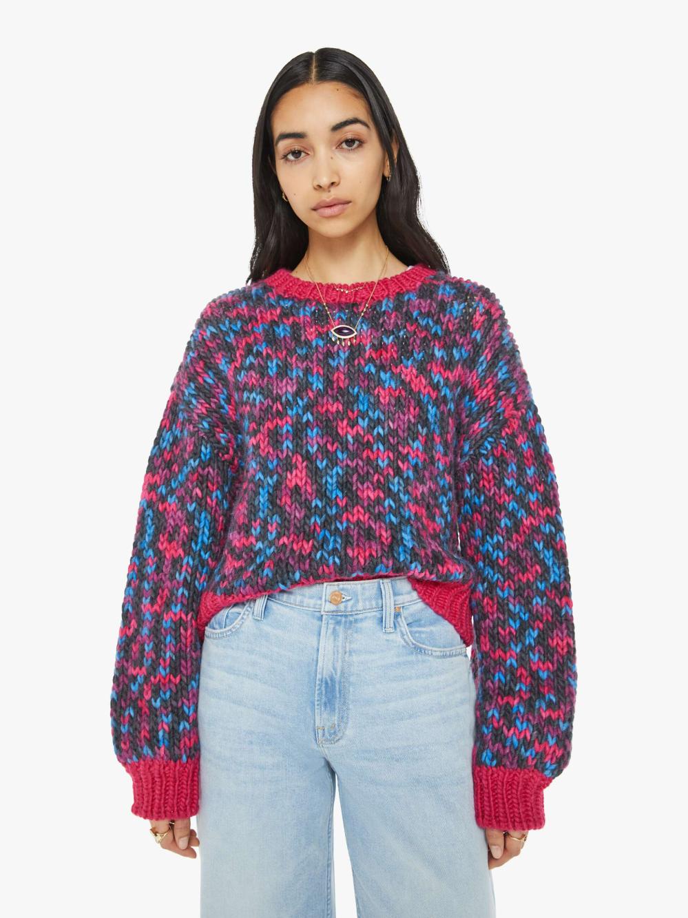 Women Sweaters | Mother Denim The Bell Sleeve Jumper - Chunk Of Chain