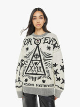 Women Sweaters | Mother Denim The Long Drop Daddy - Mystic Vision