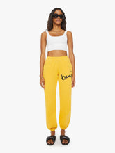 Women Sweatpants | Mother Denim Cloney Benji Sweatpants - Mustard