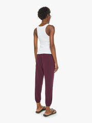 Women Sweatpants | Mother Denim FREECITY Large Sweatpant - Eggplant
