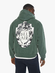 Women Sweatshirts | Mother Denim Cloney Bel-Air Pull Over Hoodie - Forest Green