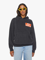 Women Sweatshirts | Mother Denim Cloney Therapy Pull Over Hoodie - Black