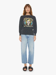 Women Sweatshirts | Mother Denim MadeWorn Blondie Shrunken Sweatshirt - Coal