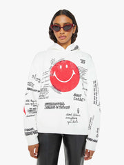 Women Sweatshirts | Mother Denim The Big Deal Hoodie - Smiley Scribbles