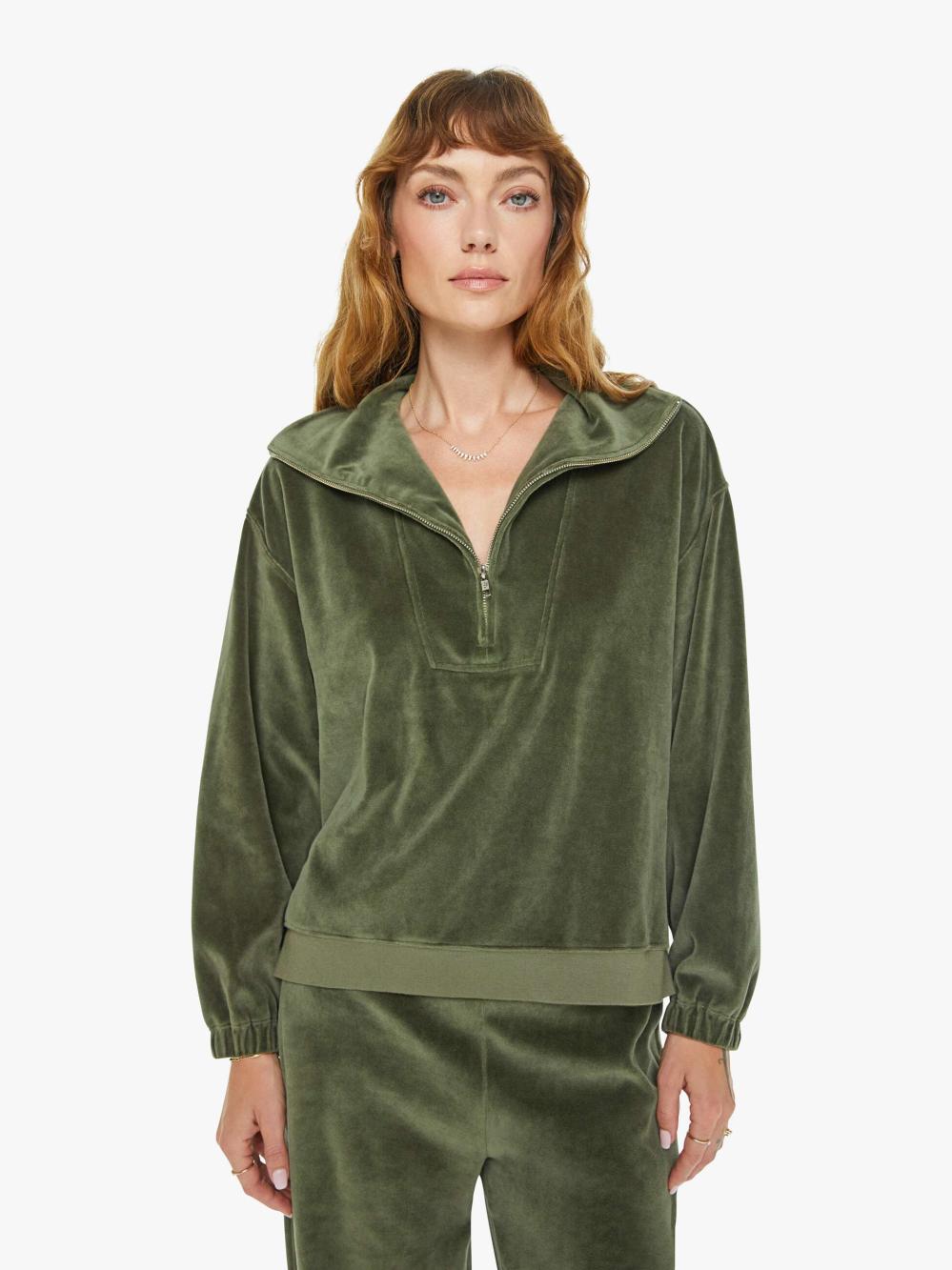 Women Sweatshirts | Mother Denim XiRENA Oliver Sweatshirt - Olivine