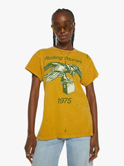 Women Tees / Tanks | Mother Denim MadeWorn The Rolling Stones Tee - Mustard