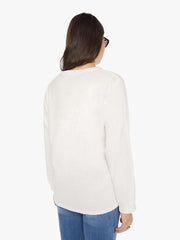 Women Tees / Tanks | Mother Denim THE LONG SLEEVE ROWDY - BRIGHT WHITE
