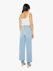 Women Wide Leg | Mother Denim High Waisted Spinner Zip Flood - Mood Ring