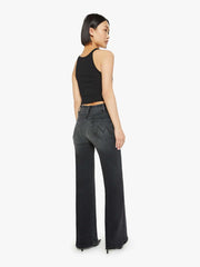 Women Wide Leg | Mother Denim PETITES The Lil' Hustler Roller Sneak - Not Today Satan