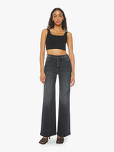 Women Wide Leg | Mother Denim The Hustler Roller Sneak - Not Today Satan