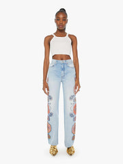 Women Wide Leg | Mother Denim The Maven Sneak - Side To Side