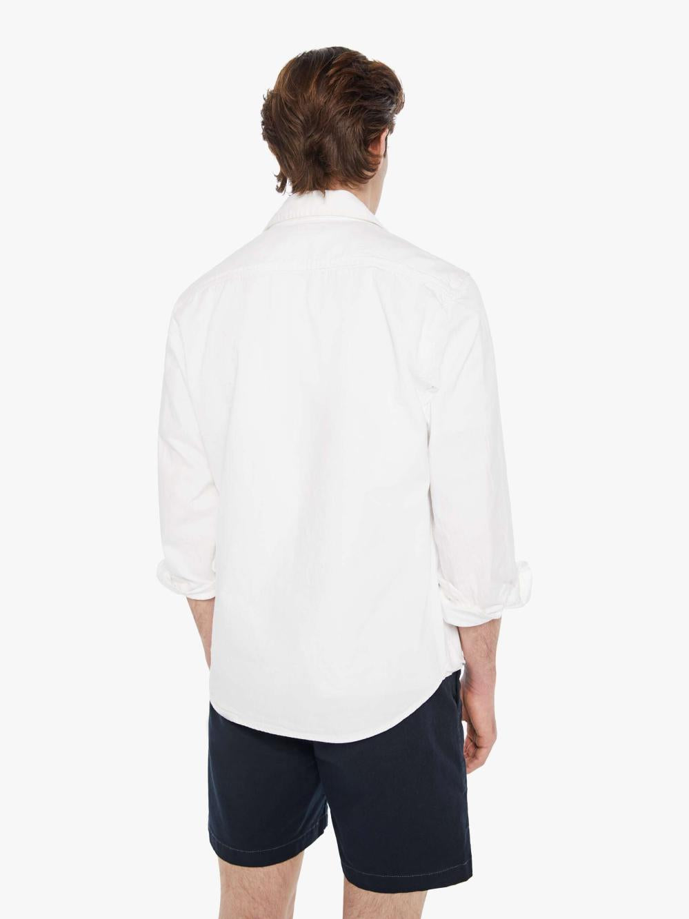 Men Shirts | Mother Denim Back At The Office - White Noise