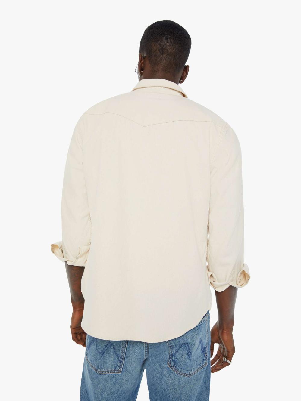 Men Shirts | Mother Denim THE CITY SLICKER WHAT THE DUCK NATURAL
