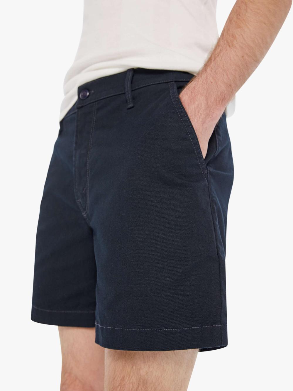 Men Shorts | Mother Denim The Big Shot Prep - Saturday School - Dark Navy