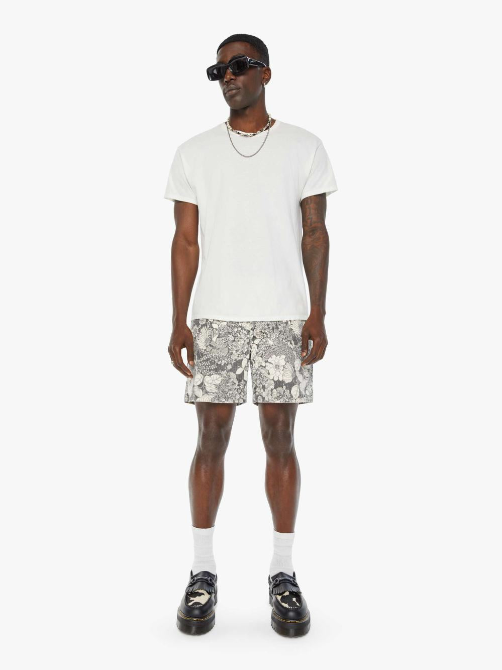 Men Shorts | Mother Denim THE BIG SHOT PREP SHORT FRENCH FAIRY TALE